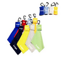 Carabiner Microfiber Cleaning Cloth